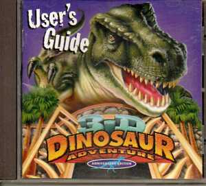 Serious Game Classification : 3-D Dinosaur Adventure: Anniversary Edition  (1997)