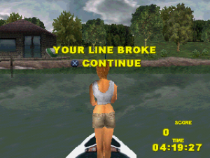 trophy bass fishing game 1996