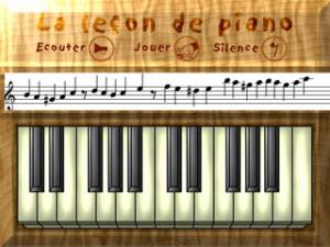 La leçon de piano