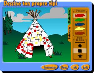 Dessine ton propre tipi