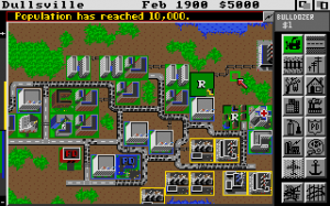  City on Game Classification   Sim City  1989