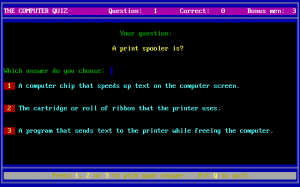 The Computer Quiz