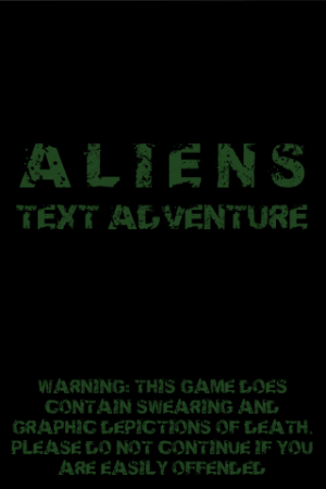 Aliens Text Adventure