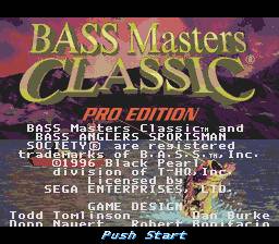 Bass Masters Classic Pro Edition