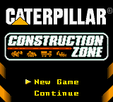 Caterpillar Construction Zone