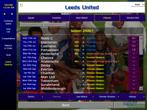 Championship Manager: Season 00/01