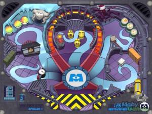 Disney/Pixar\'s Monsters Inc.: Pinball Panic Mini Game