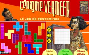 L\'énigme Vermeer - Le jeu de pentominos