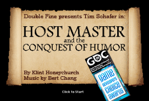 Host Master and the Conquest of Humor