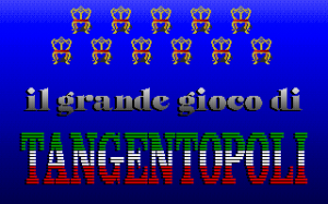 Il grande gioco di Tangentopoli