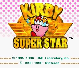 Kirby Super Star