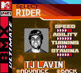 MTV Sports: T.J. Lavin's Ultimate BMX