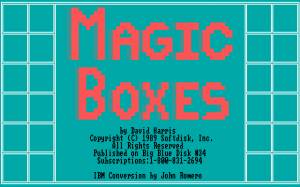 Magic Boxes