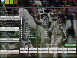 Michael Vaughan\'s Championship Cricket Manager