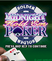 Midnight Hold\'em Poker