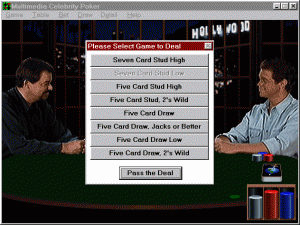 Multimedia Celebrity Poker