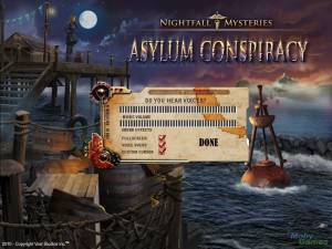 Nightfall Mysteries: Asylum Conspiracy