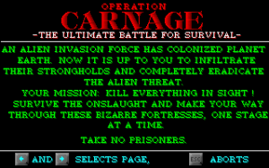 Operation: Carnage