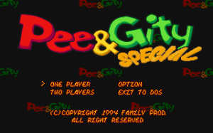 Pee & Gity Special