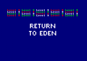 Return to Eden