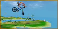 Stunt Bike Island