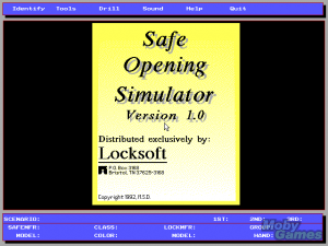 Safe Opening Simulator