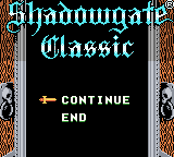 Shadowgate Classic