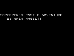 Sorcerer's Castle Adventure