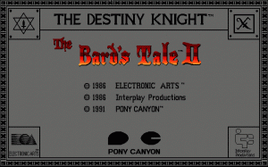 The Bard\'s Tale II: The Destiny Knight