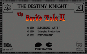 The Bard's Tale II: The Destiny Knight