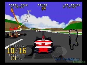 Time Warner Interactive's VR Virtua Racing