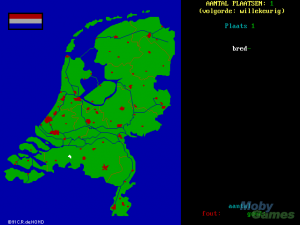 Topografie Nederland