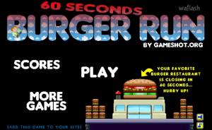 60 Second Burger Run