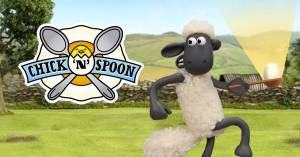 Shaun The Sheep Chick n Spoon